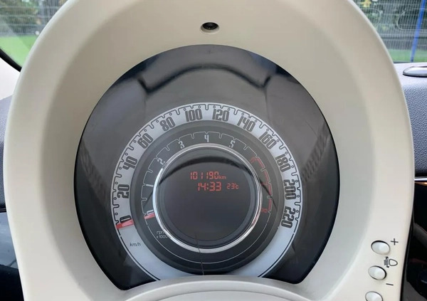 Fiat 500 cena 24900 przebieg: 101800, rok produkcji 2013 z Kraków małe 191